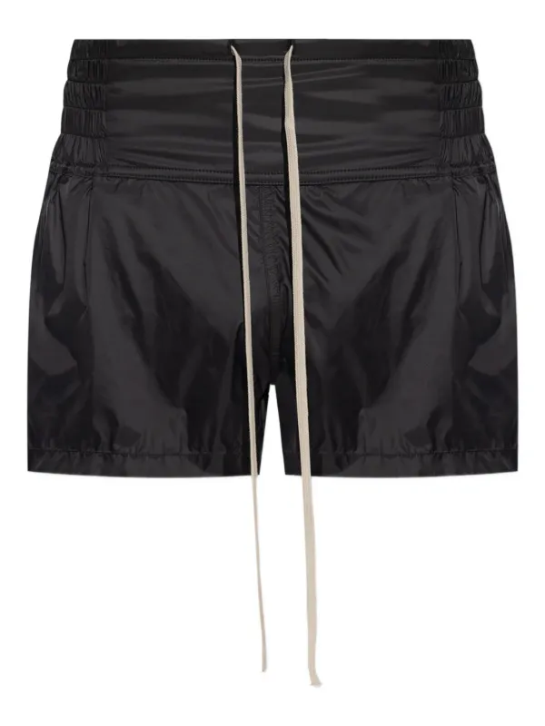 Rick Owens ドローストリング ショートパンツ | ブラック