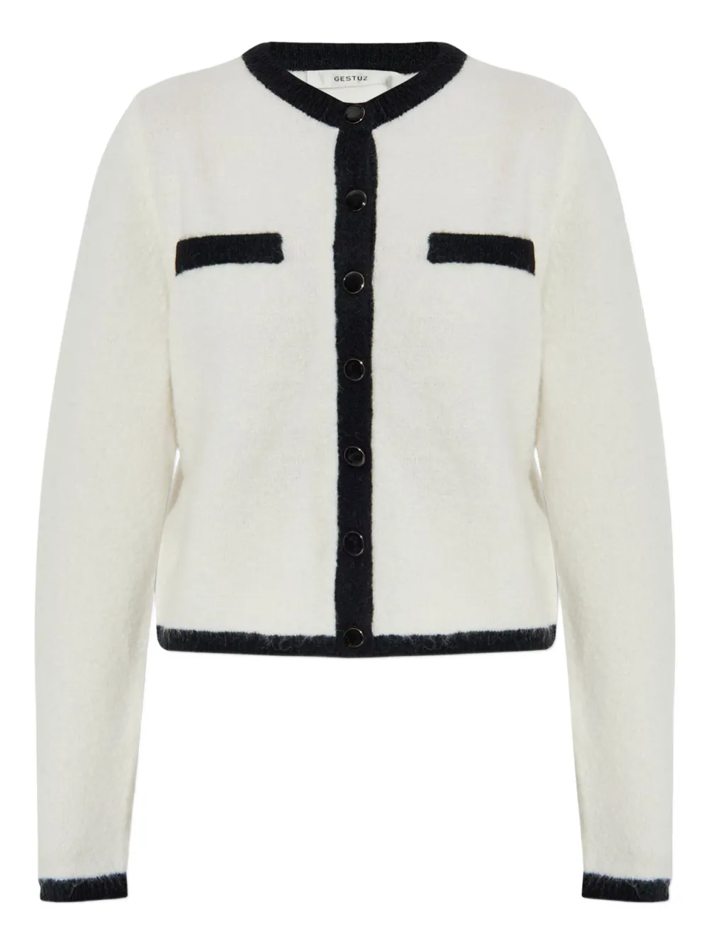 button-fastening cardigan