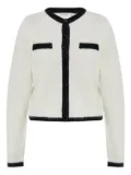Gestuz button-fastening cardigan - White