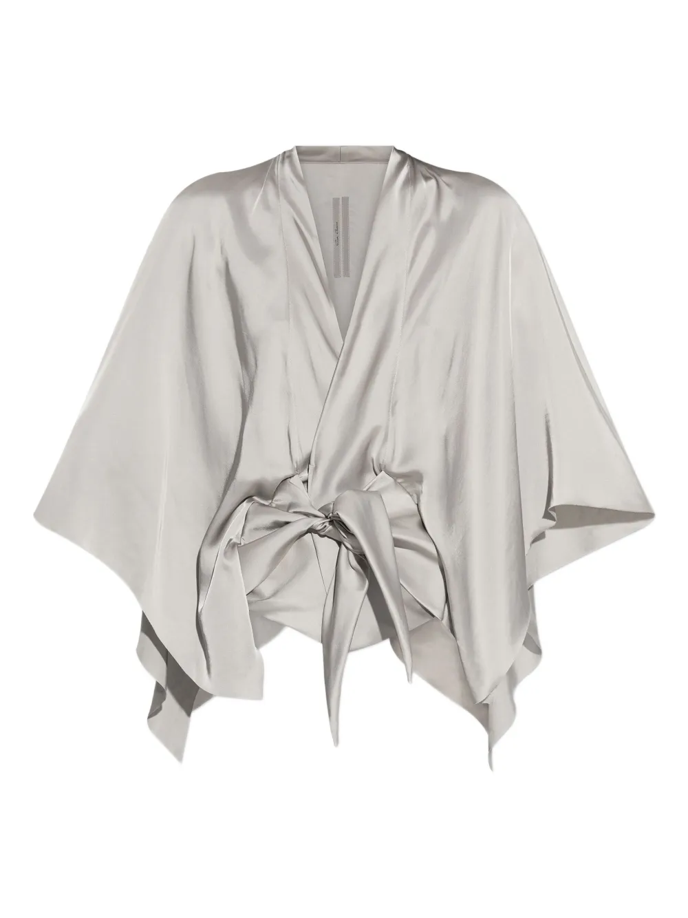 Half Moon tie-front blouse