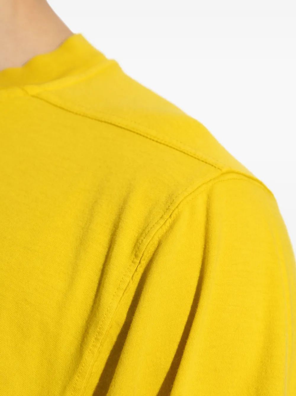 Rick Owens DRKSHDW T-shirt met print Geel