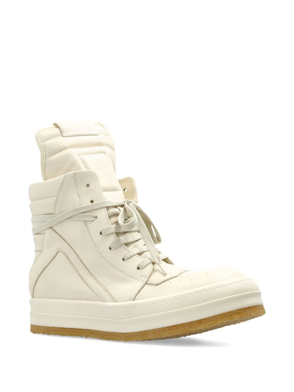 Rick Owens Geobasket sneakers - Wit
