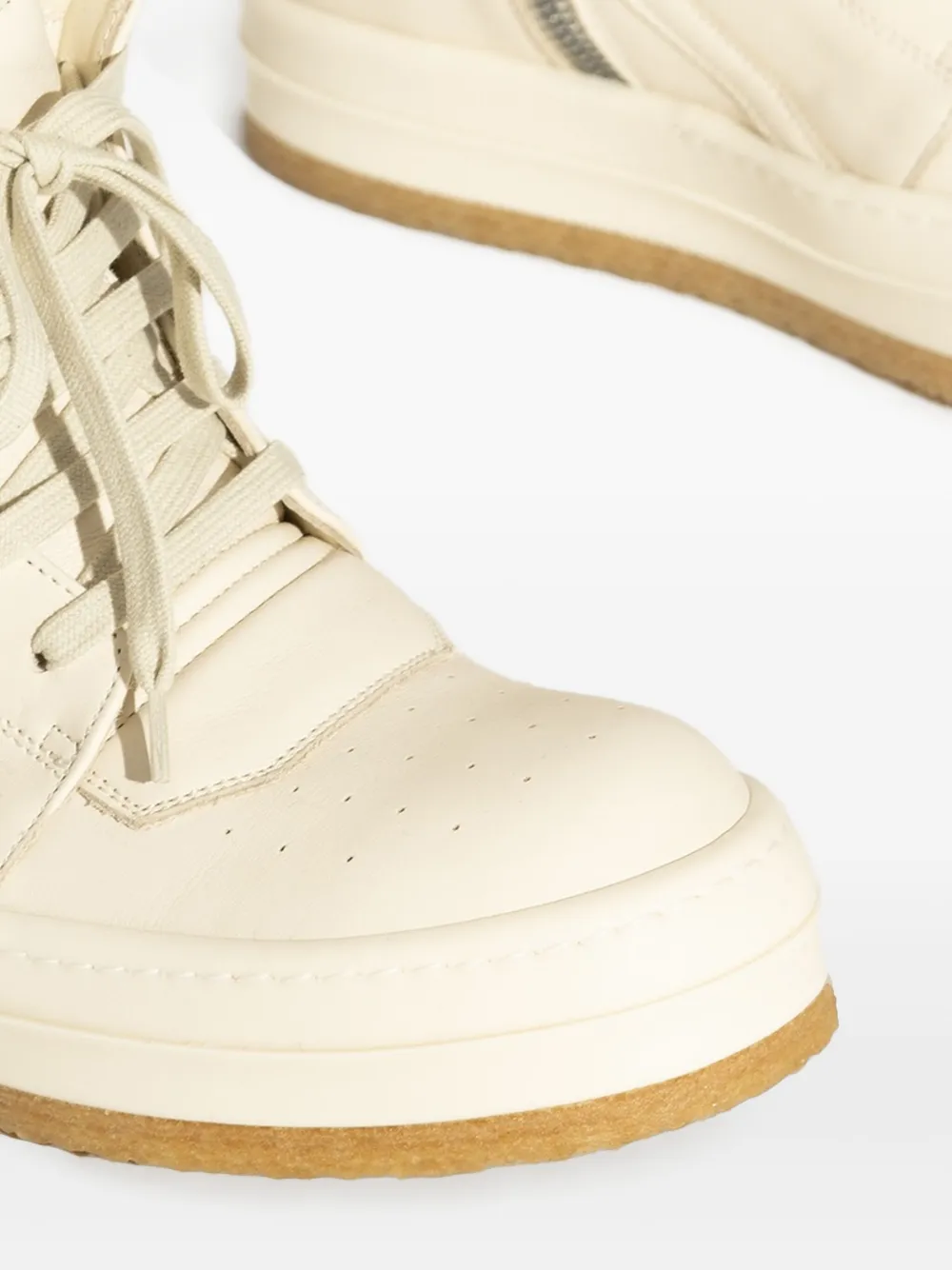 Rick Owens Geobasket sneakers White