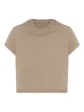 Rick Owens DRKSHDW short-sleeve patch-pocket T-shirt - Brown