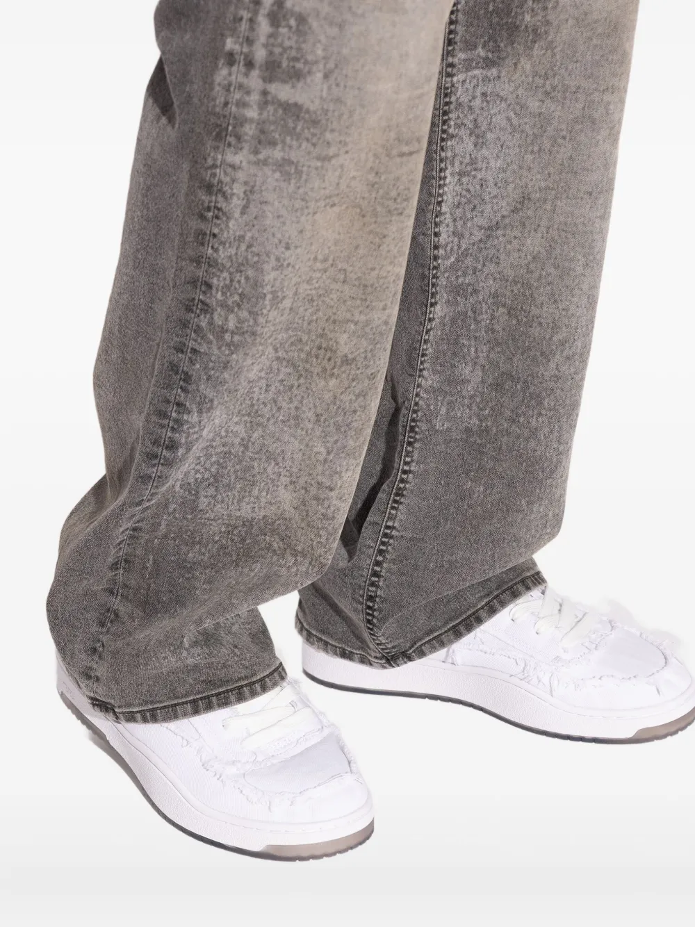 Diesel Tracker sneakers met franje Wit