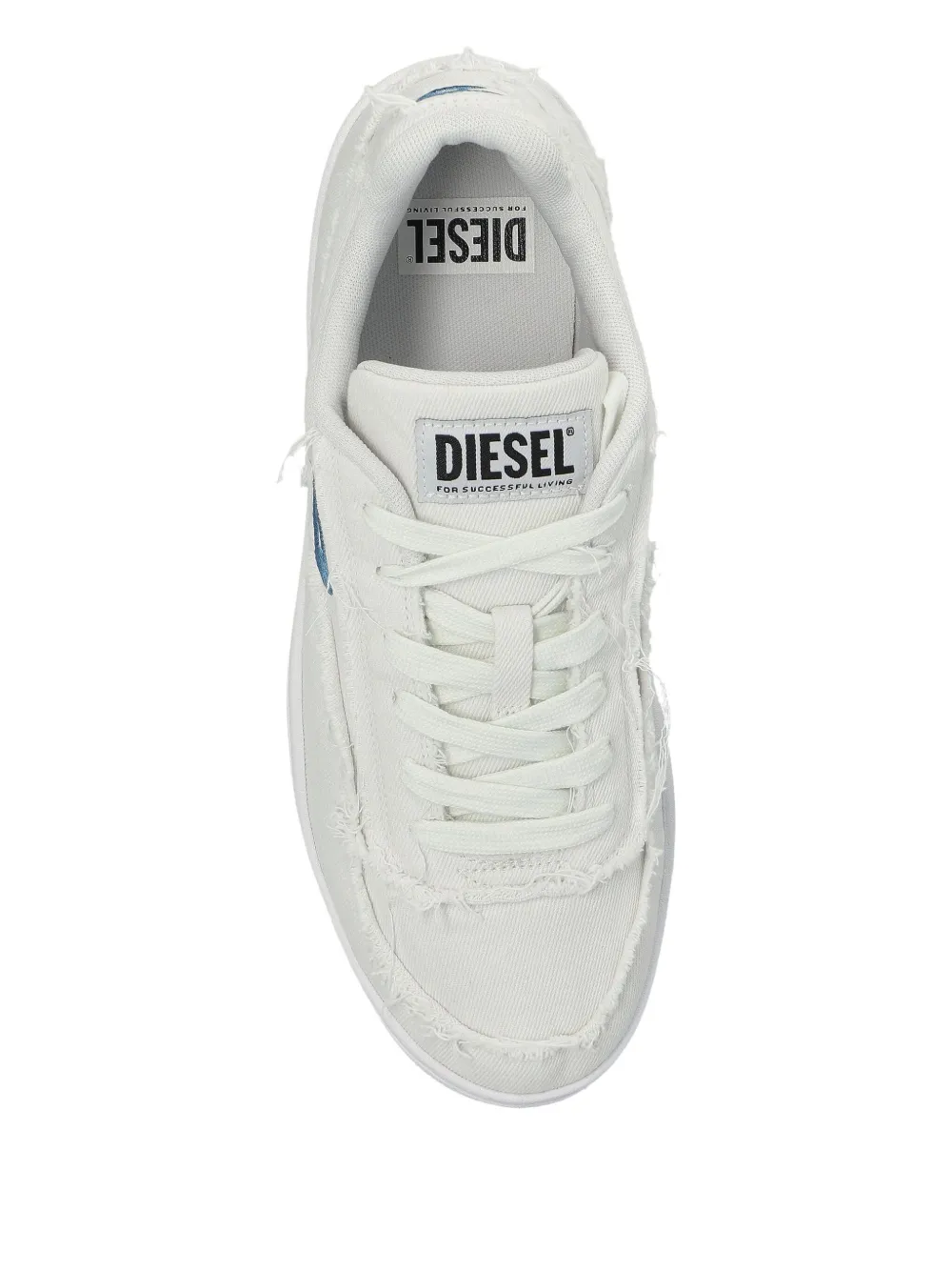 Diesel Tracker sneakers met franje Wit