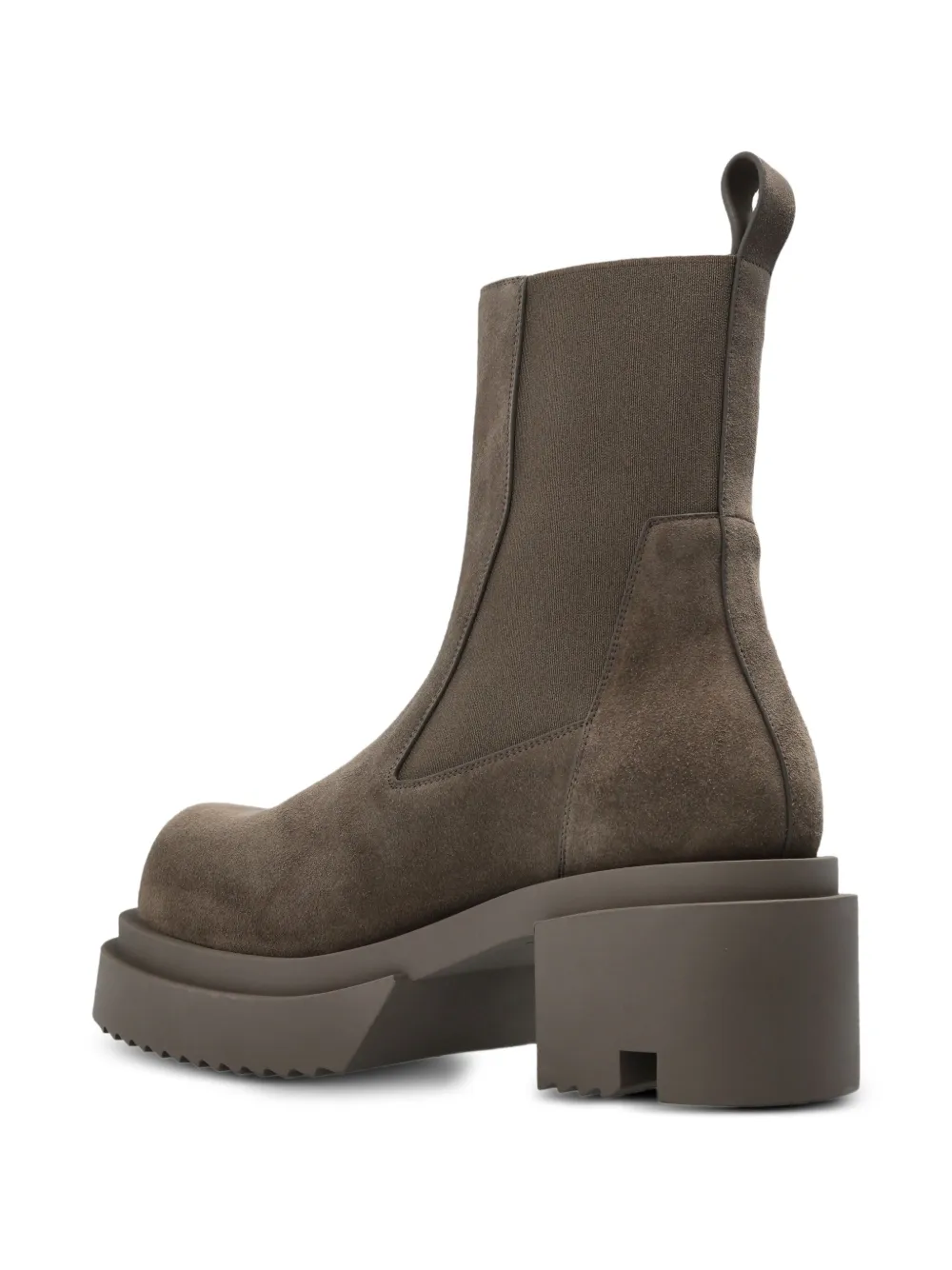 Rick Owens Beatle chelsea boots Brown