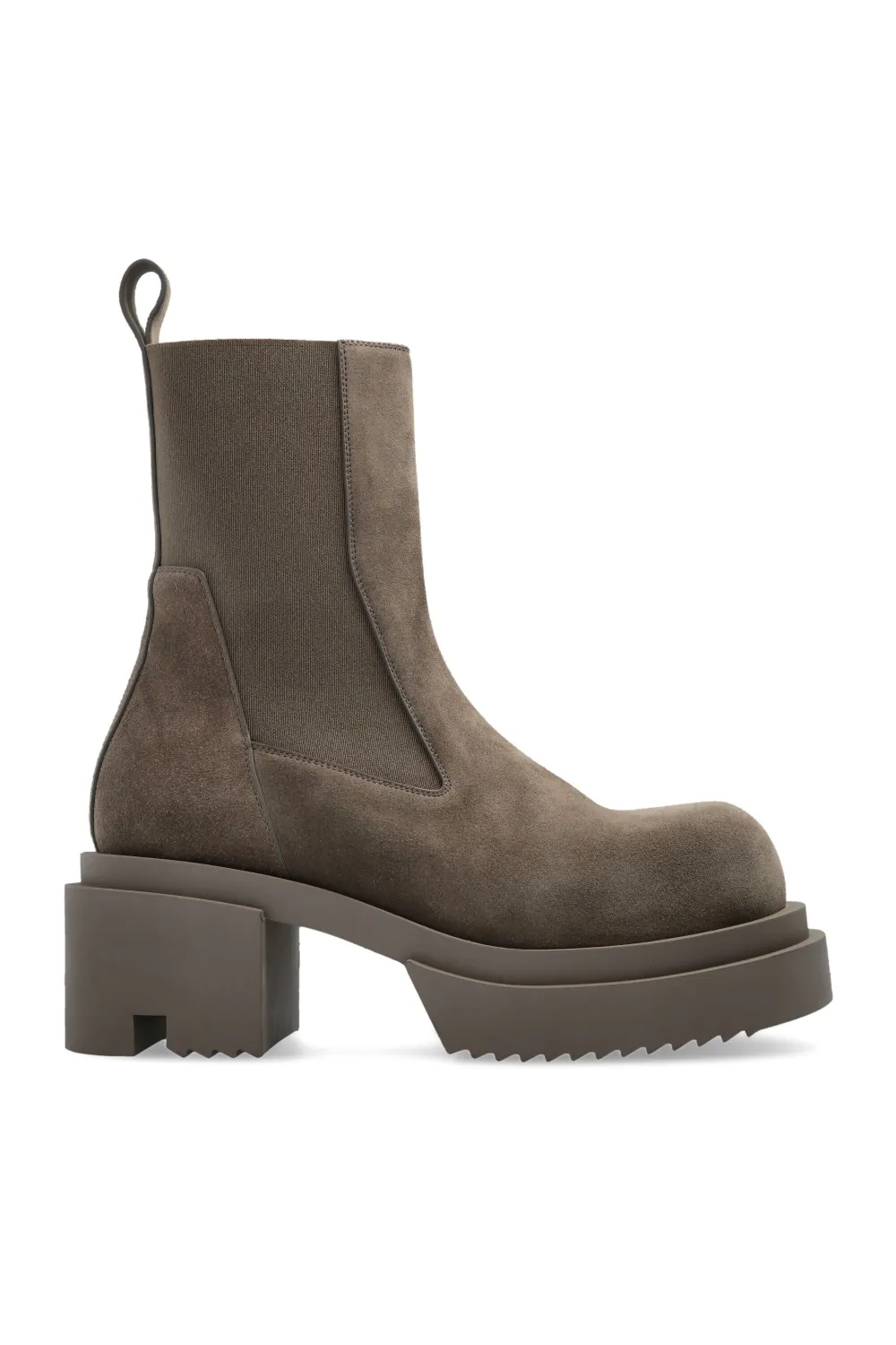Rick Owens Beatle chelsea boots Brown