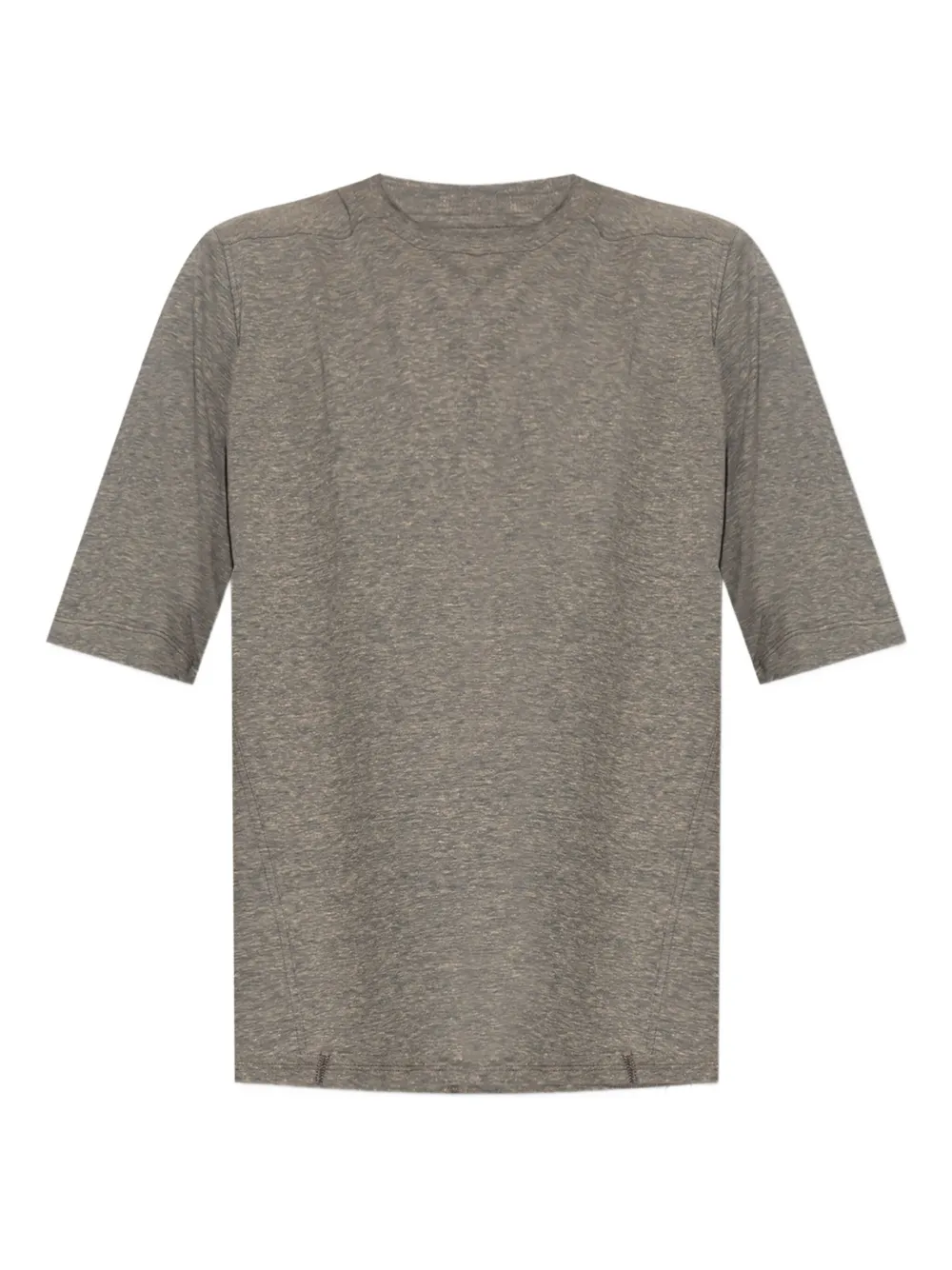 Rick Owens DRKSHDW T-shirt met trekkoord en korte mouwen Grijs