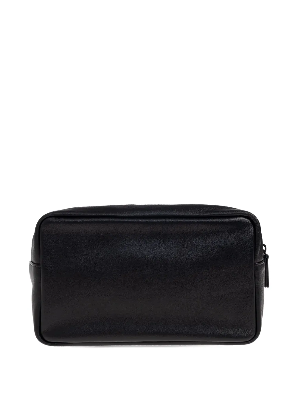 DSQUARED2 Icon New Generation logo leather wash bag - Zwart