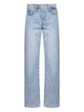 7 For All Mankind five-pocket back-patch jeans - Blue