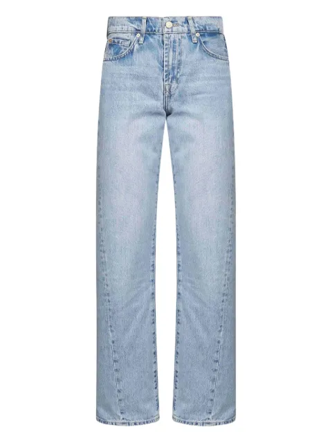 7 For All Mankind five-pocket back-patch jeans