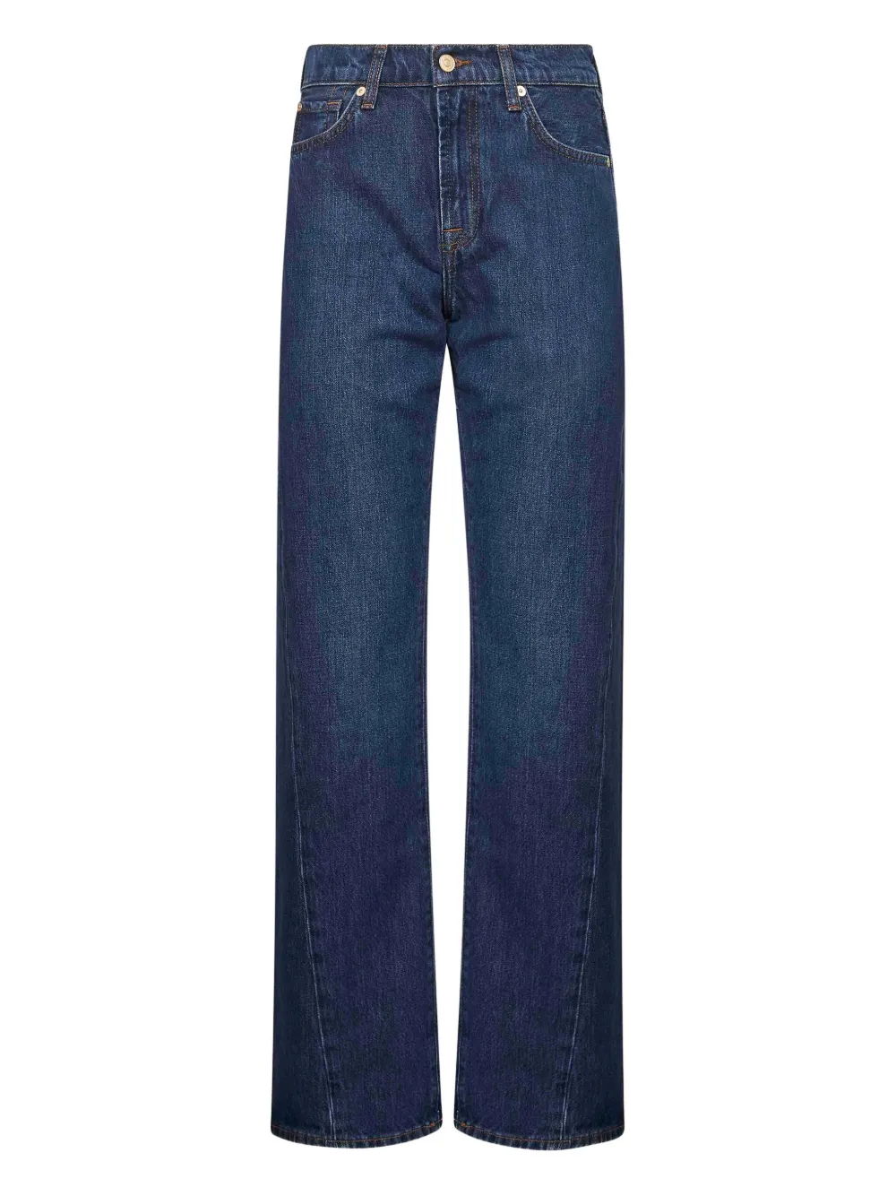 7 For All Mankind Straight jeans Blauw