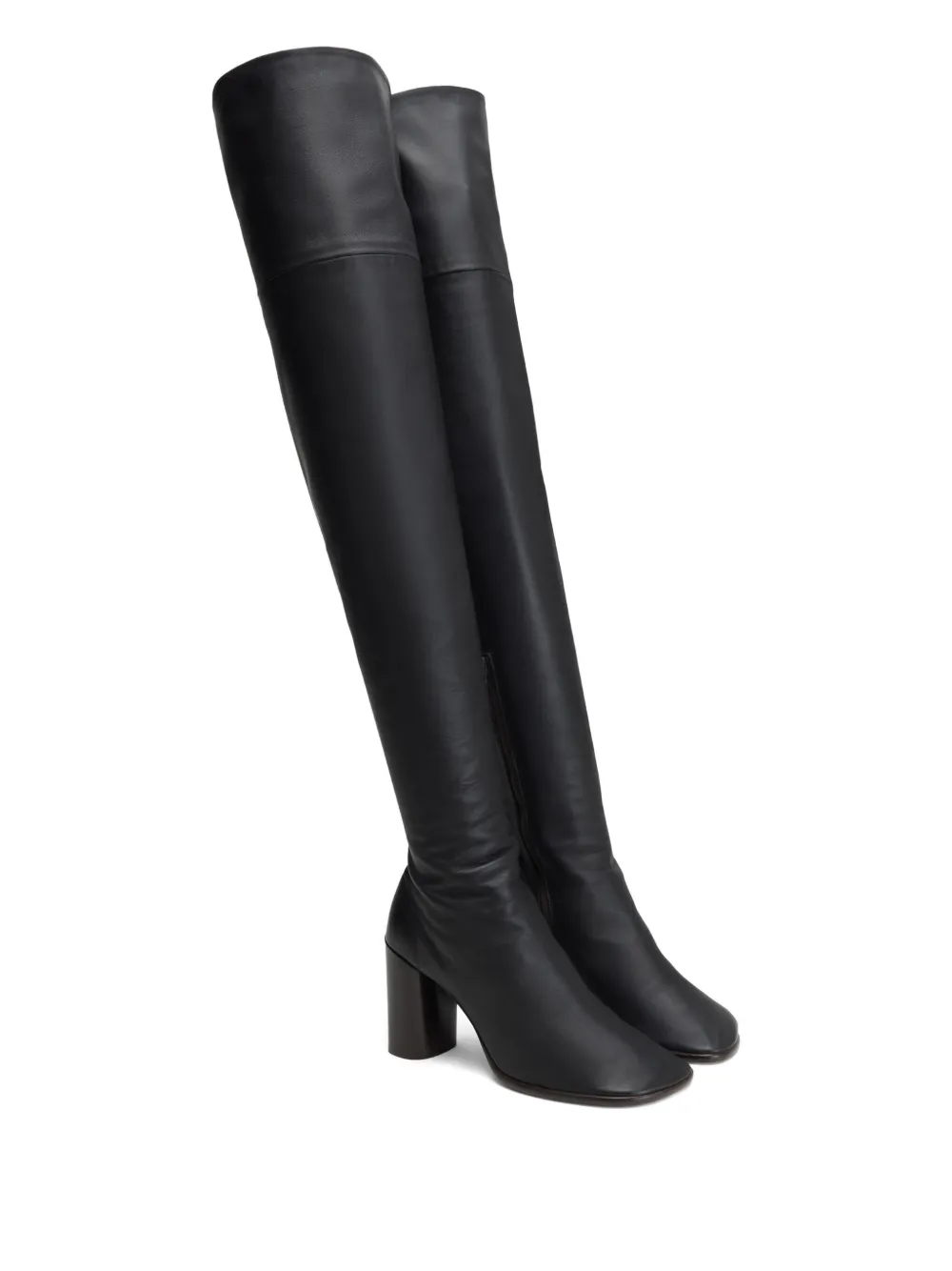 LEMAIRE botas con tacón cuadrado | Botas por encima de la rodilla | Image 2