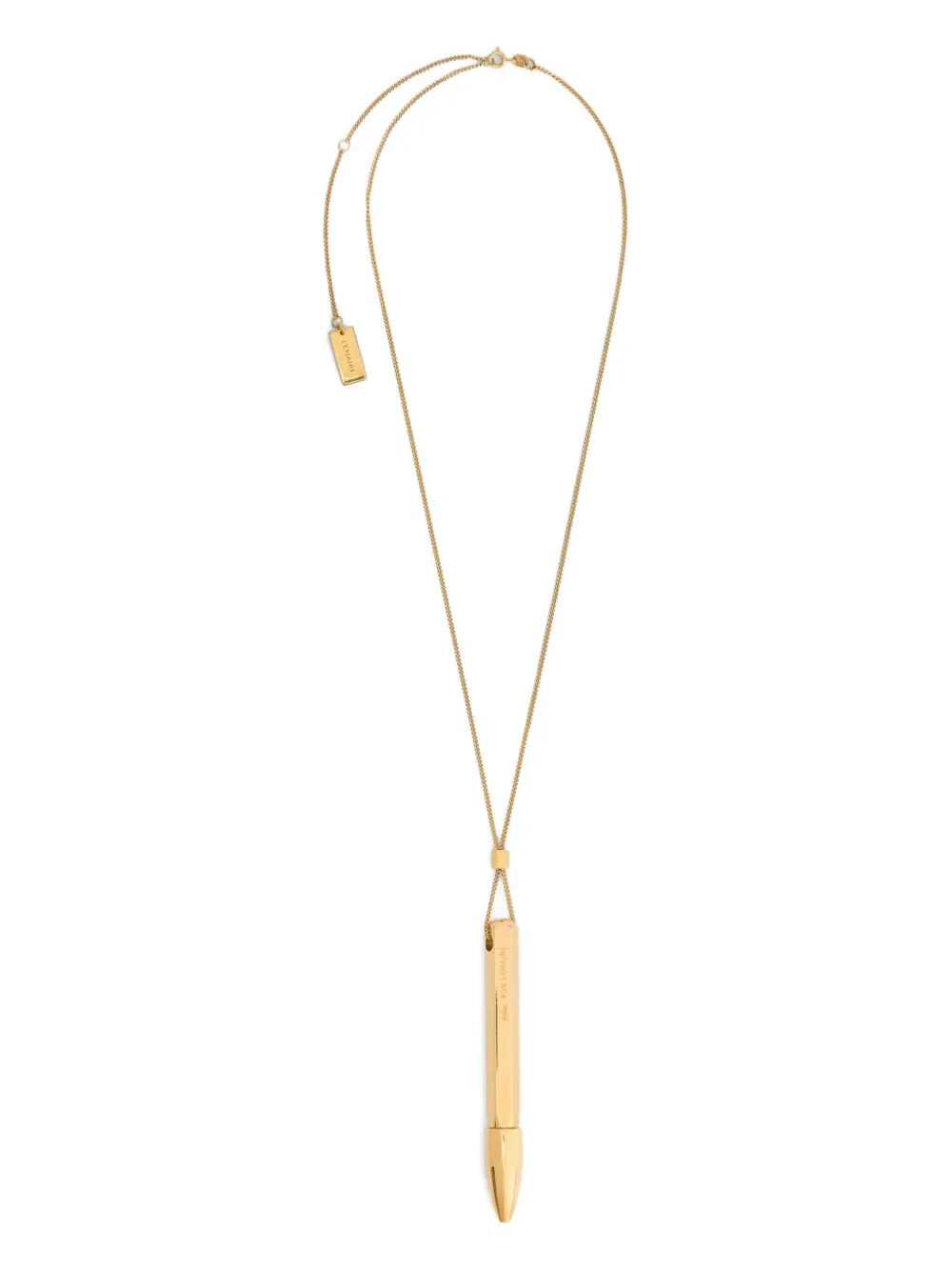 LEMAIRE x Carl Auböck pen necklace | Gold | Image 1