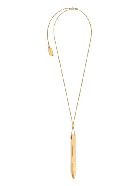 LEMAIRE x Carl Auböck pen necklace