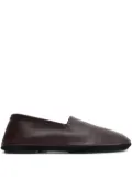 LEMAIRE square-toe slippers - Brown