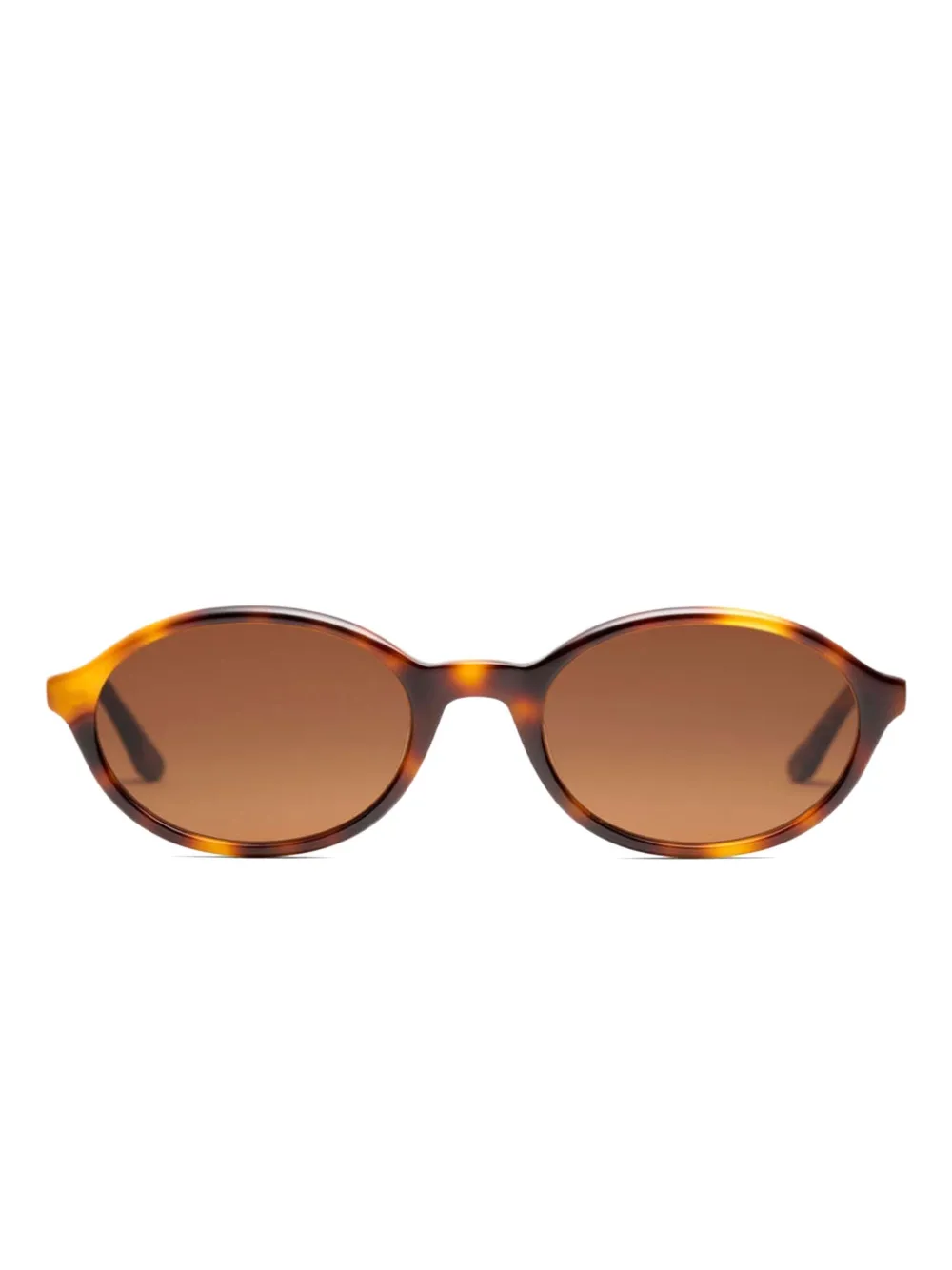 Peter & May Walk It's A Girl Oval-frame Sunglasses In Brown