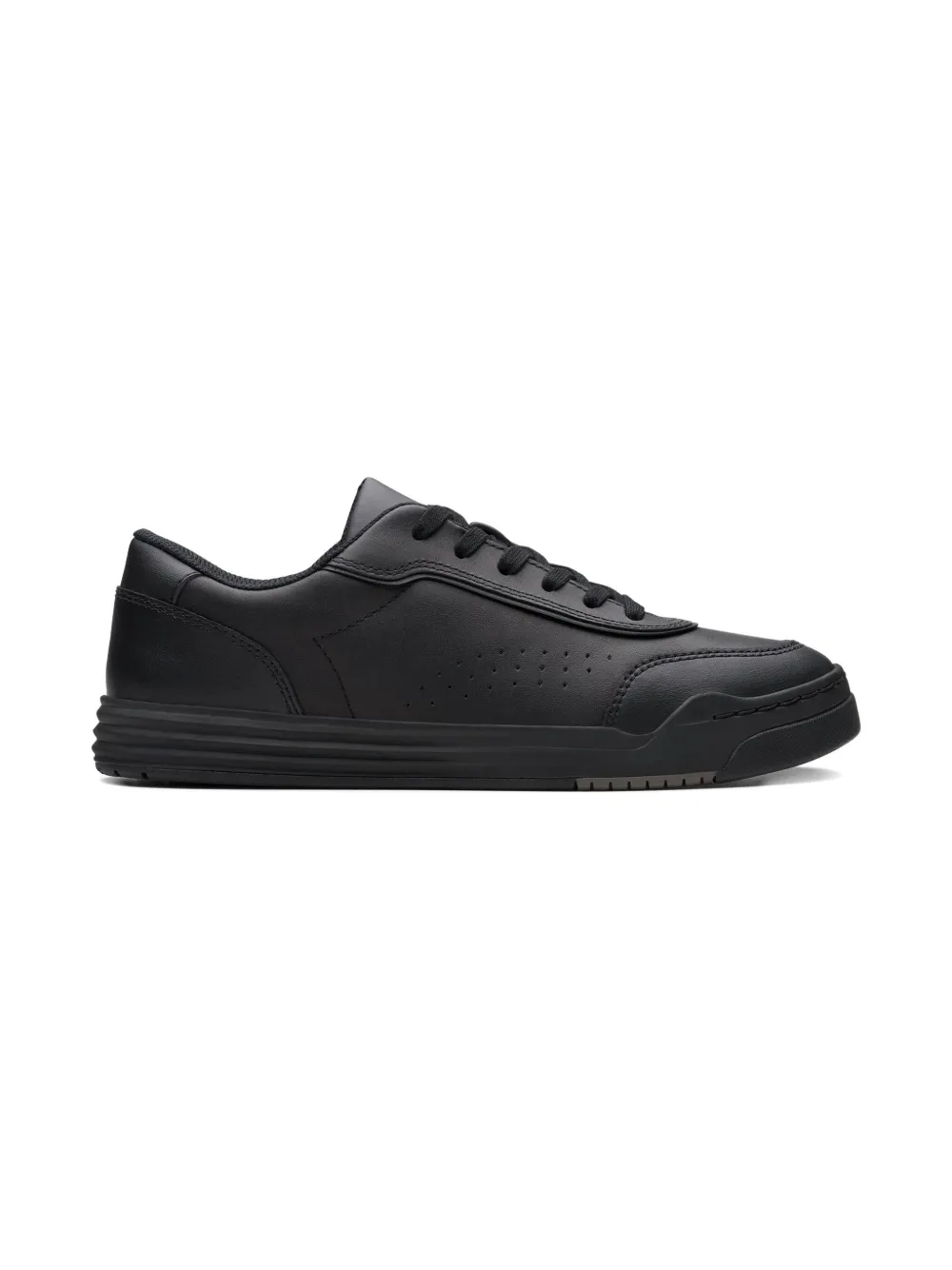 Clarks Kids Urban Solo lace-up low-top sneakers Black