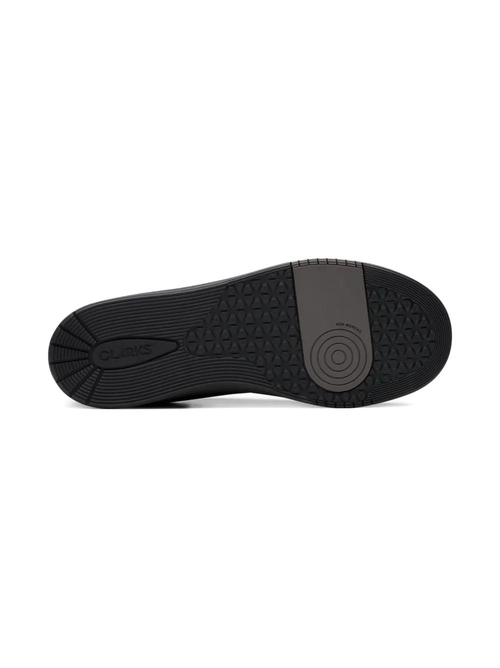 Clarks Kids Urban Solo lace-up low-top sneakers - Zwart