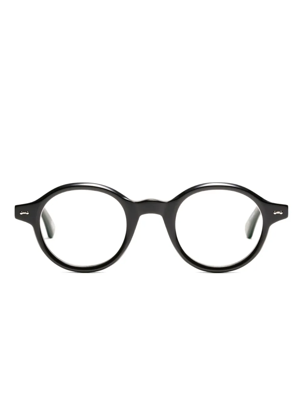 Peter & May Walk Mimosa round-frame glasses | Black | Image 1