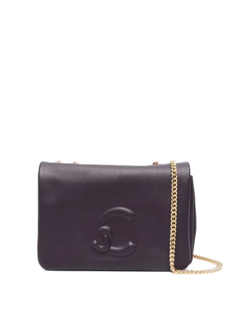 Coccinelle mini embossed-logo shoulder bag