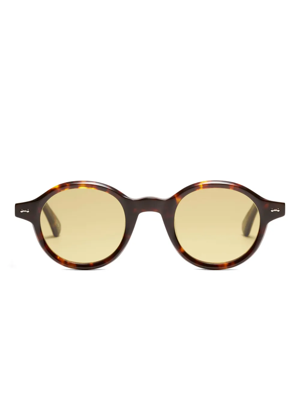 Peter & May Walk tortoiseshell-pattern round-frame sunglasses | Brown | Image 1