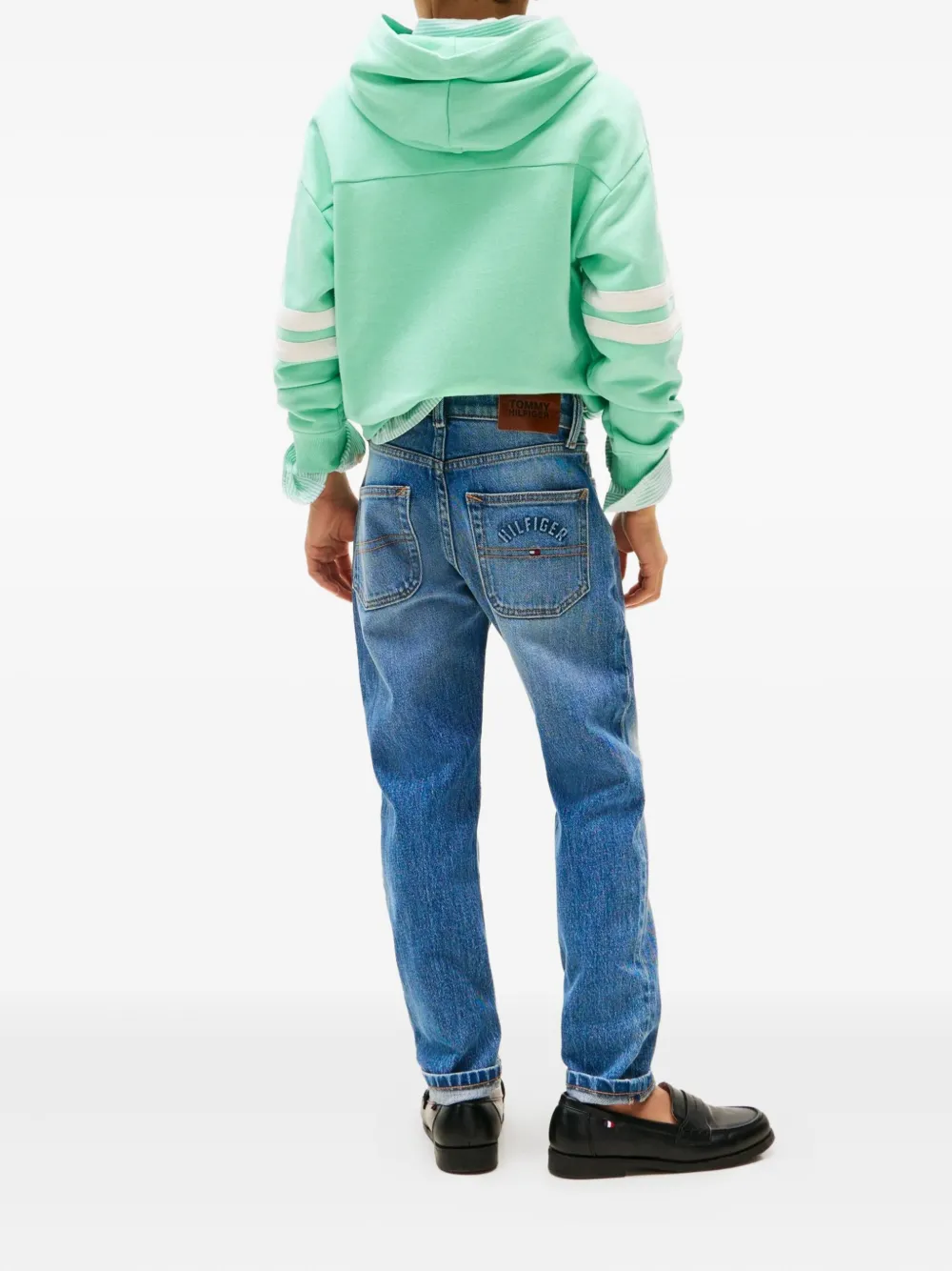 Tommy Hilfiger Junior logo-embroidered jeans | Teen Boy Clothing | Image 2