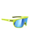 SALICE geometric-frame sunglasses - Green