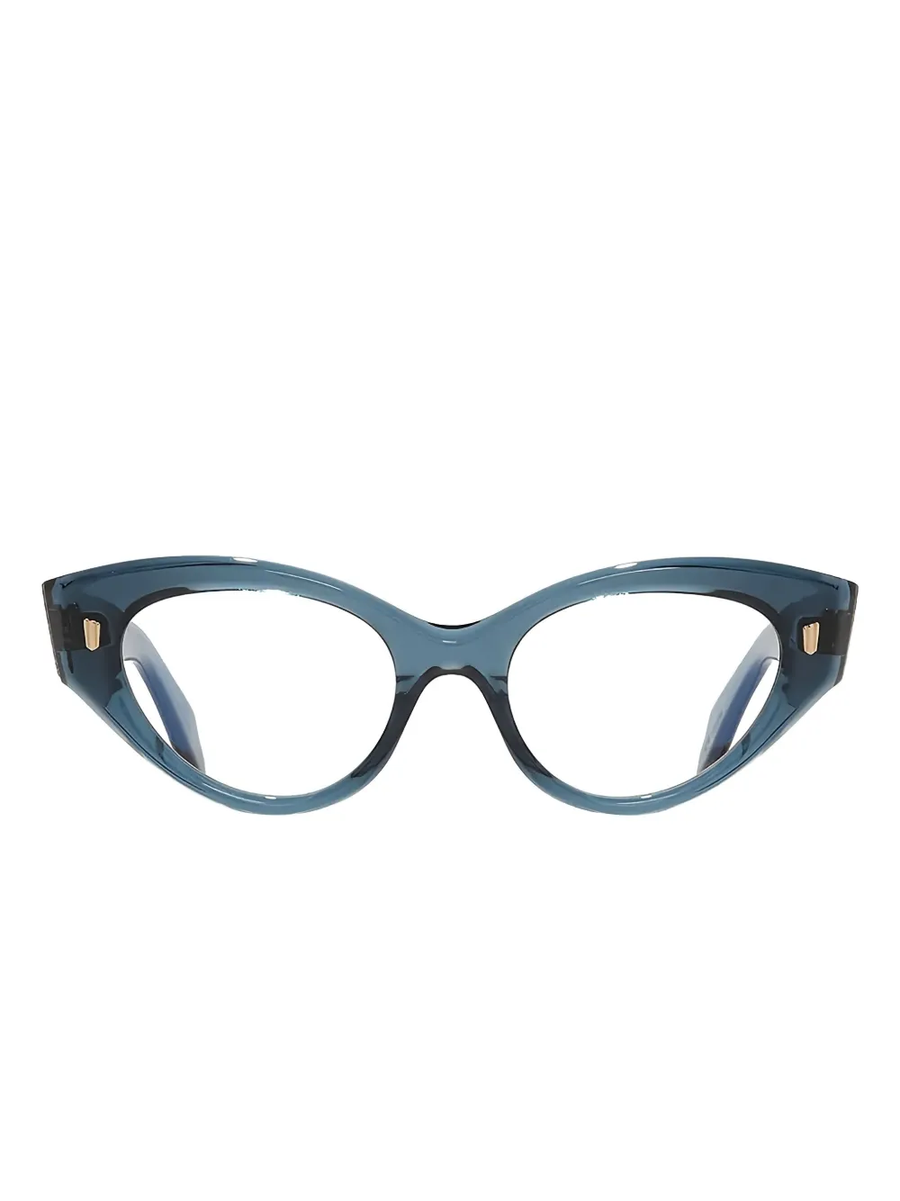 Cutler & Gross cat-eye frame glasses - Blu