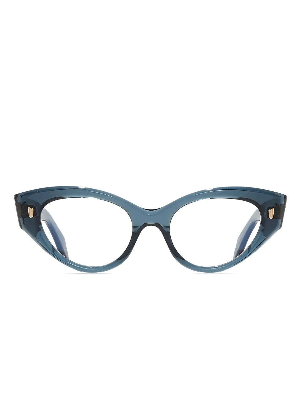 Cutler & Gross cat-eye frame glasses - Blu