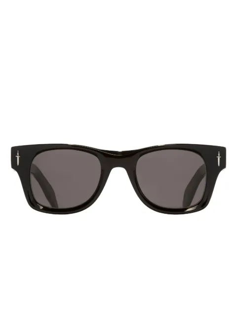 Cutler & Gross skull-detail sunglasses
