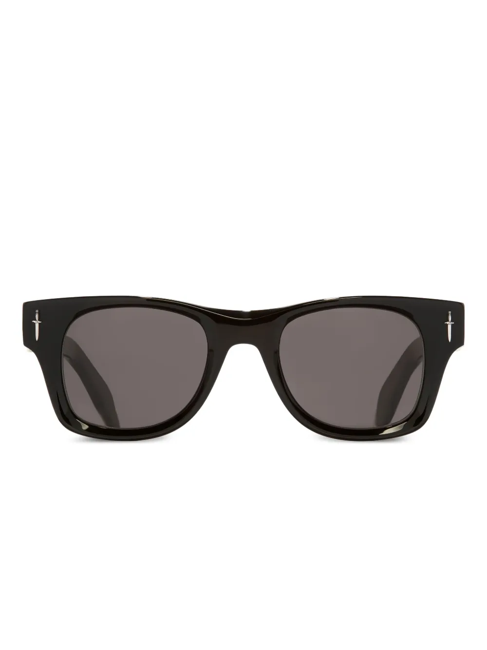 Cutler & Gross 스컬 디테일 로고 선글라스 | 블랙 | Image 1