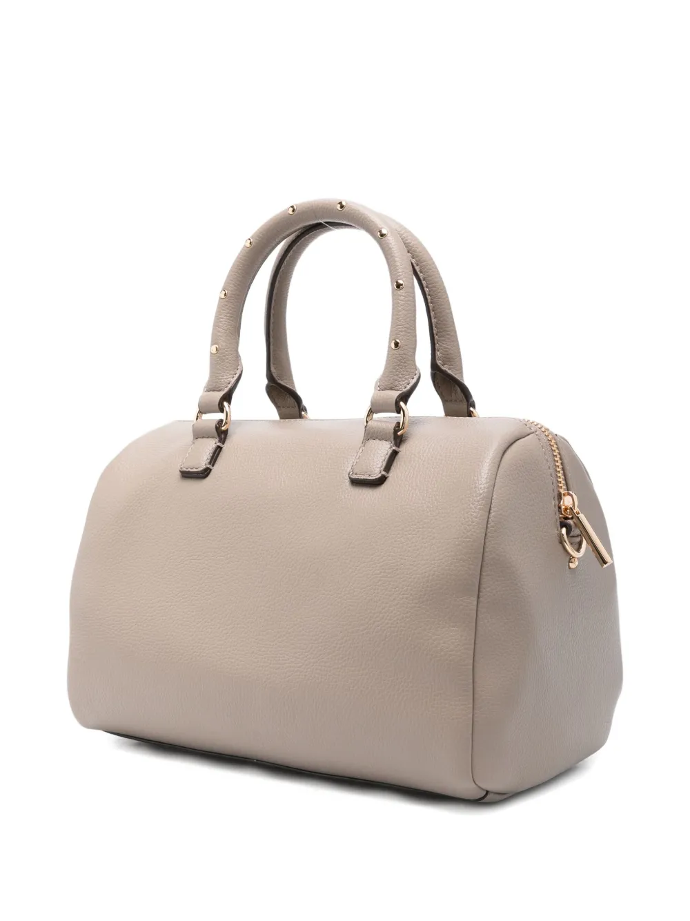 Liu •jo Studded Top-handle Tote Bag In Gray