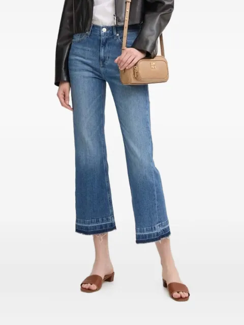 Joop! frayed-hem cropped jeans