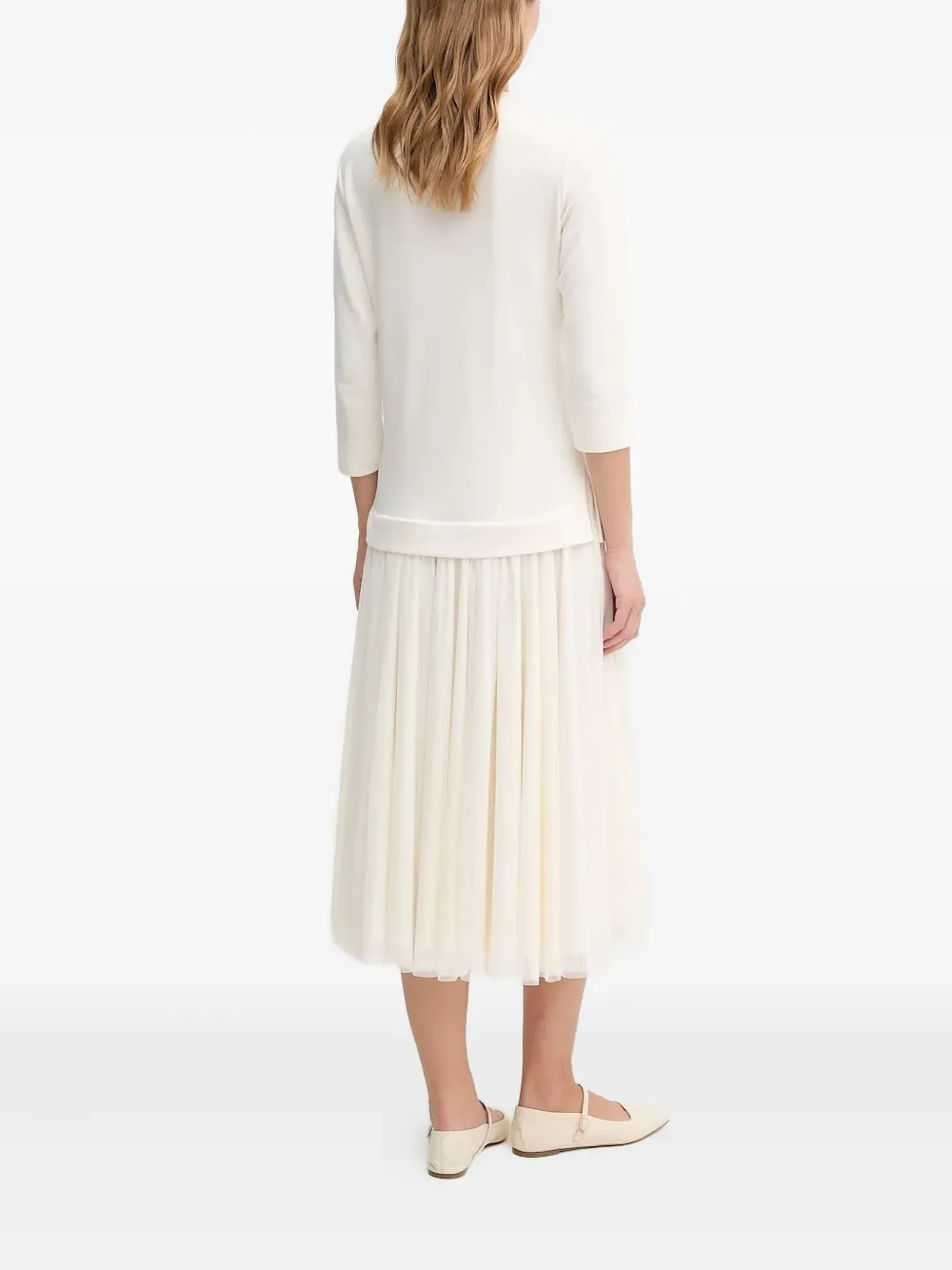 Joop! Taren tulen midi-jurk - Beige
