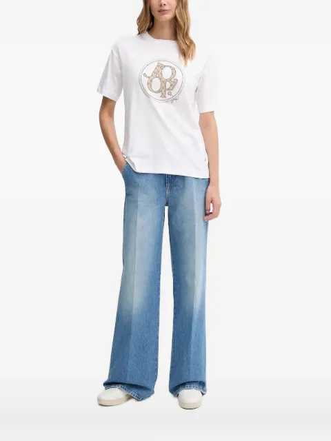 Joop! logo-detail embellished T-shirt