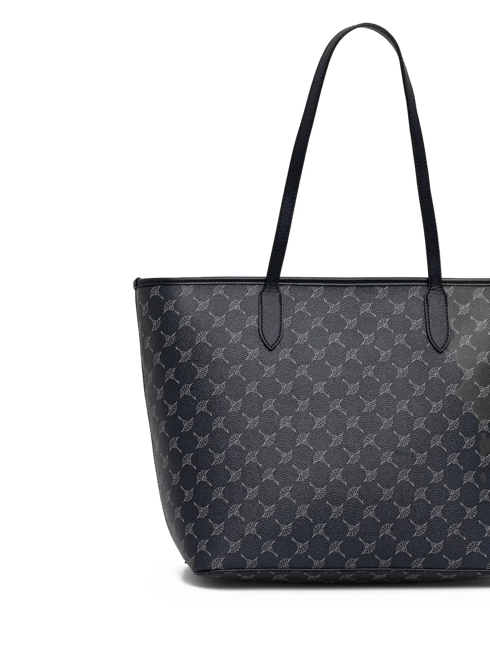 Joop! Medium Cortina Lara shopper met logoplakkaat - 472 BLACK