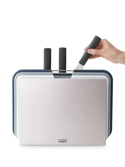 Joseph Joseph Nest™ mes en snijplank (set van drie)