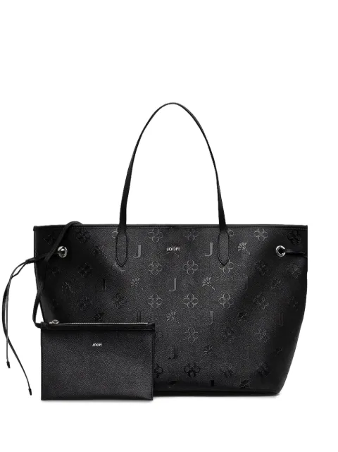 Joop! debossed-logo drawstring tote bag