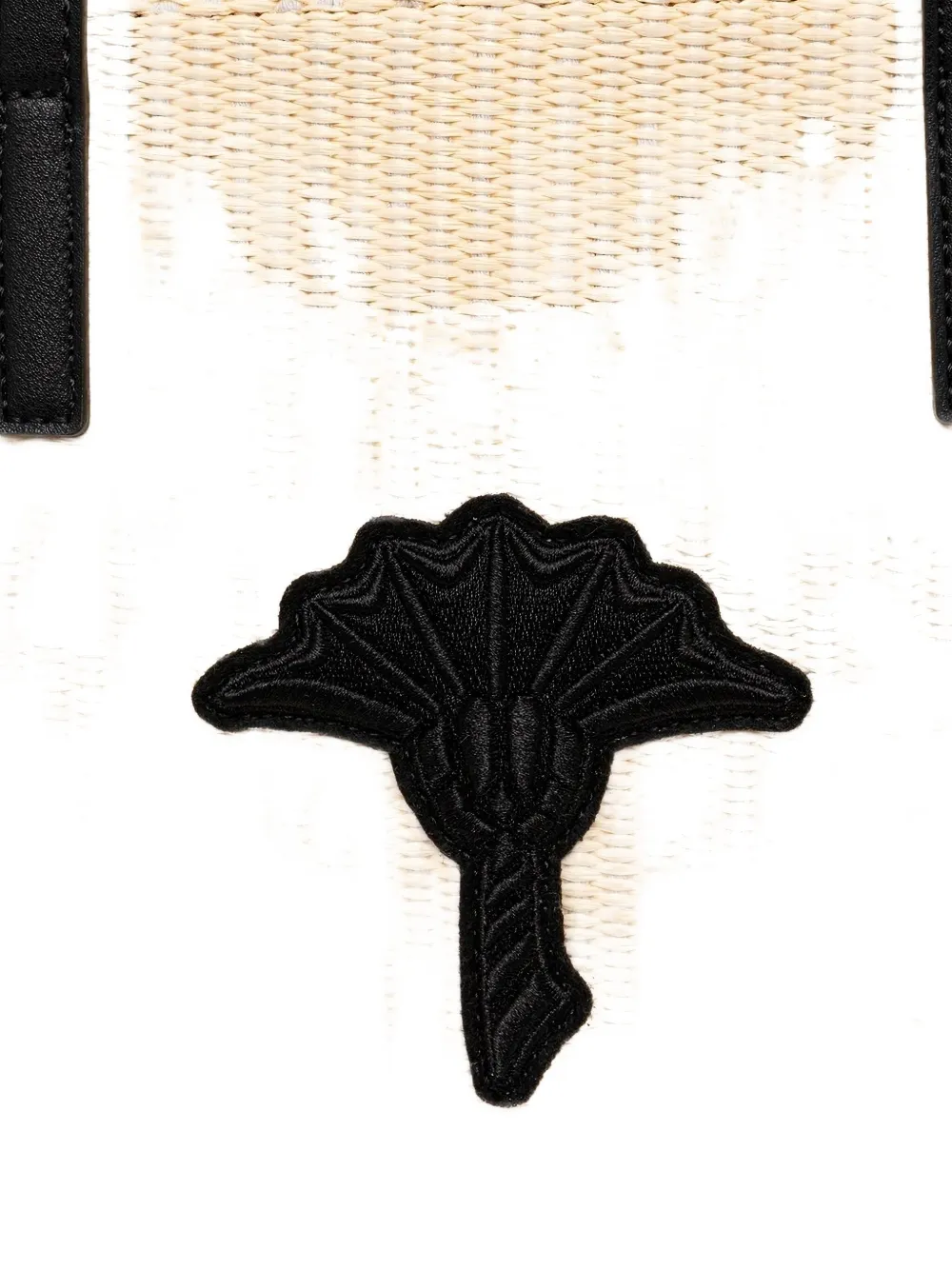 Joop Raffia-texture Embroidered Tote Bag In Neutral