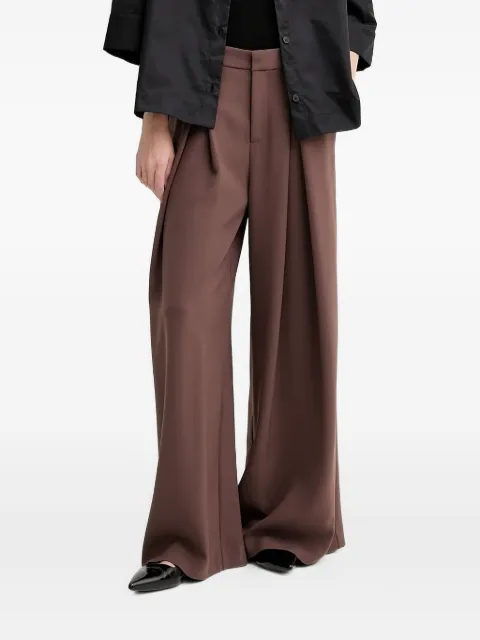 Isabelle Blanche pleated-front trousers