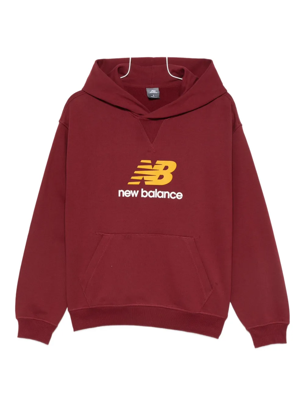 New Balance Logo-print Hoodie In Multi