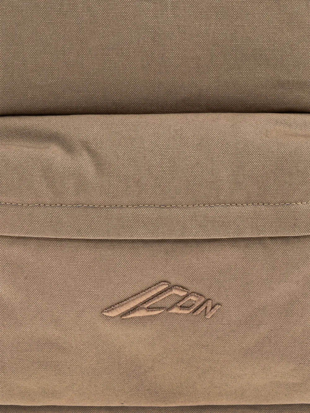 DSQUARED2 logo-embroidered cotton backpack Bruin