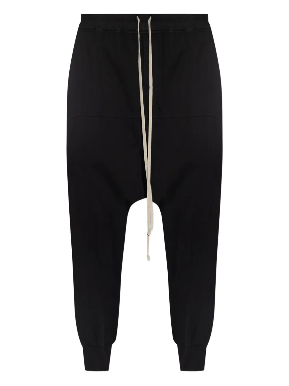 Rick Owens DRKSHDW cotton drop-crotch trousers Zwart