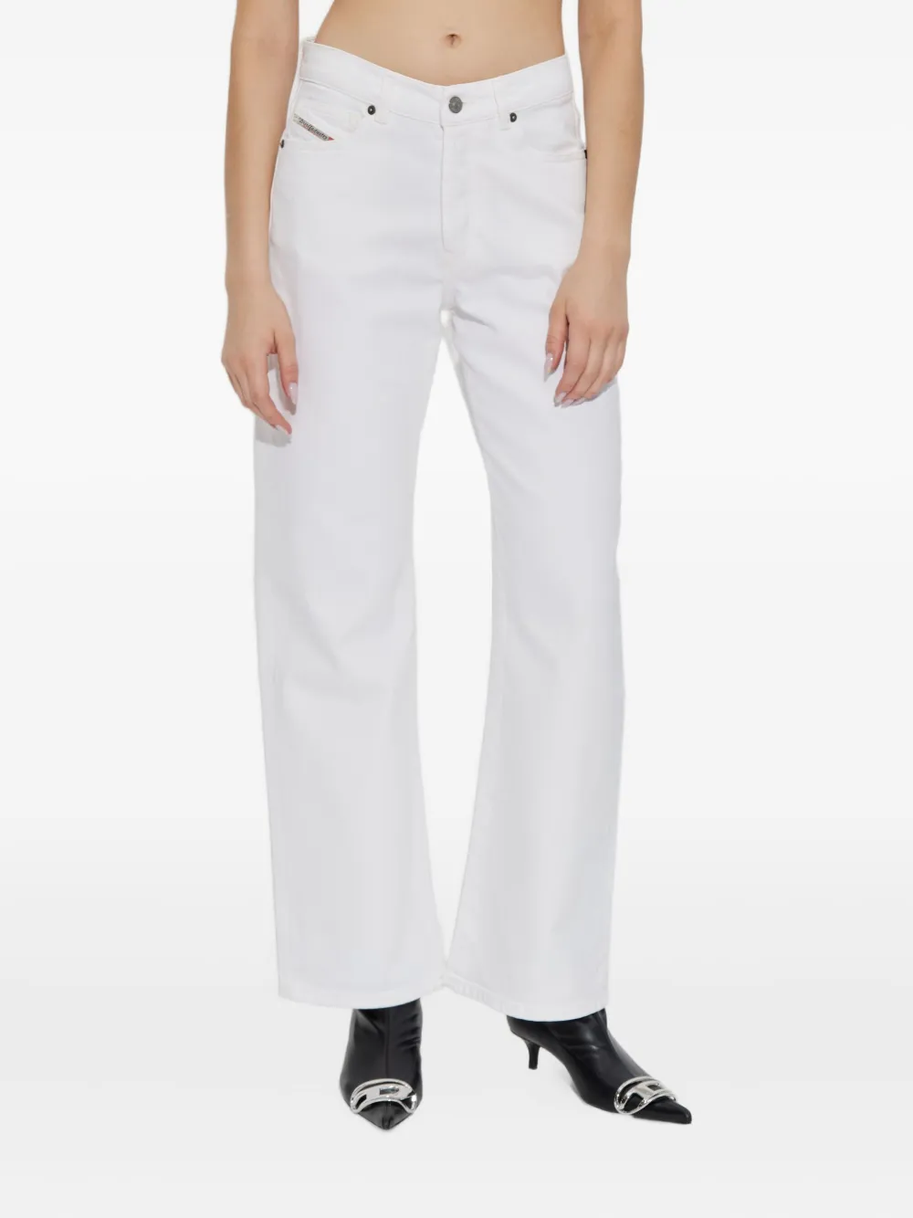 Diesel 1971 D-SEND 09i27 katoenen jeans Wit