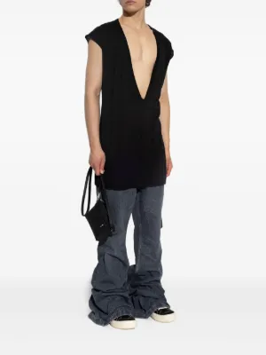 RICK OWENS DRKSHDW　ノースリーブ TRAP T（bhdsd 09 black） | Rick Owens DRKSHDW(リックオウエンス