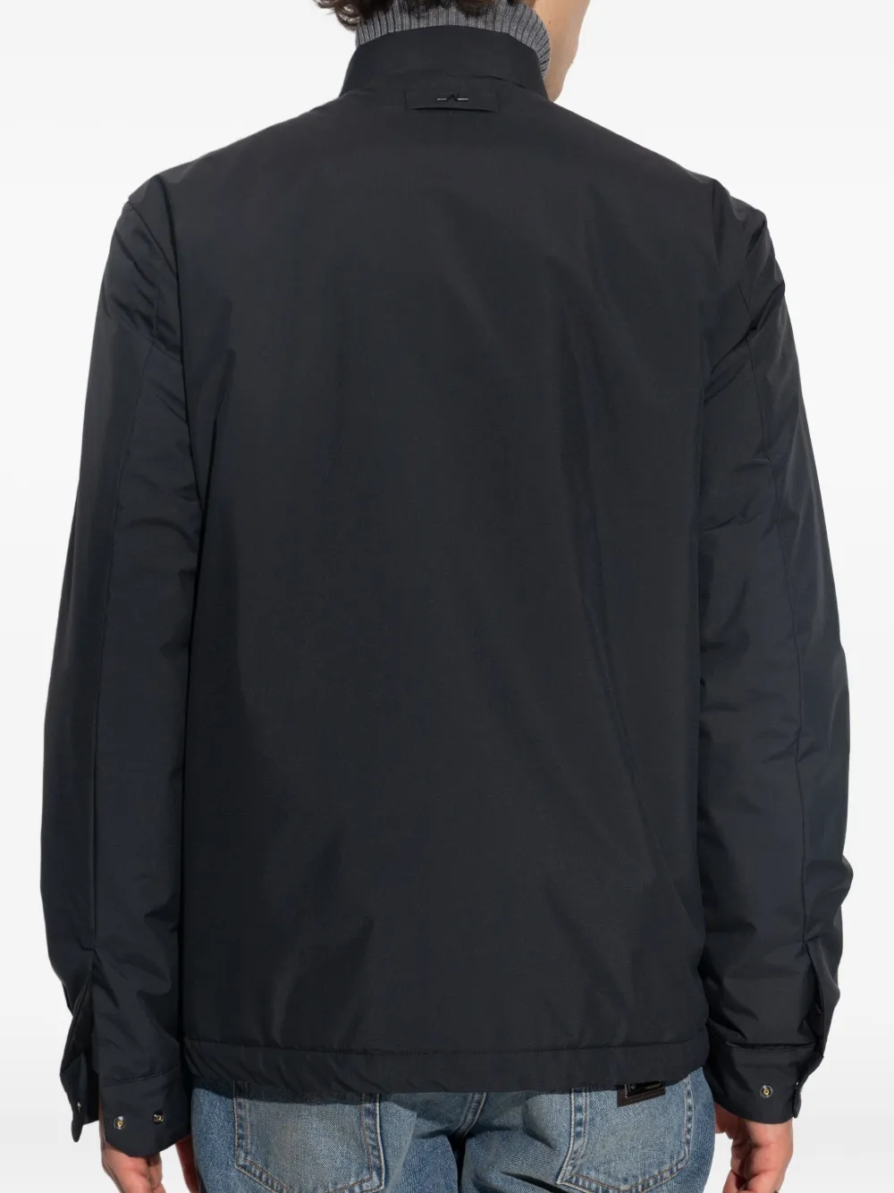 Paul & Shark buttoned panelled jacket Zwart