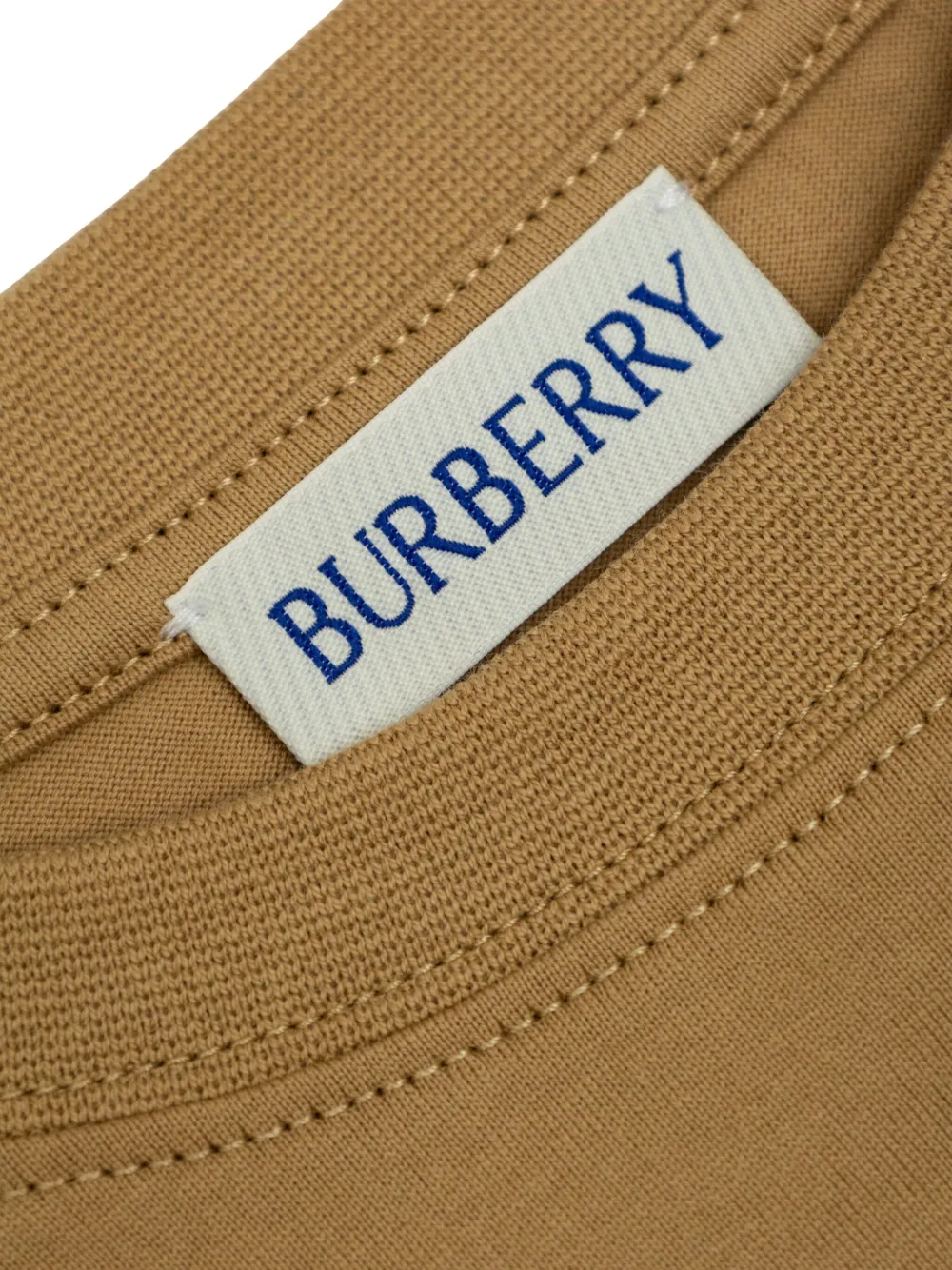 Burberry Kids T-shirt met hondenprint Beige