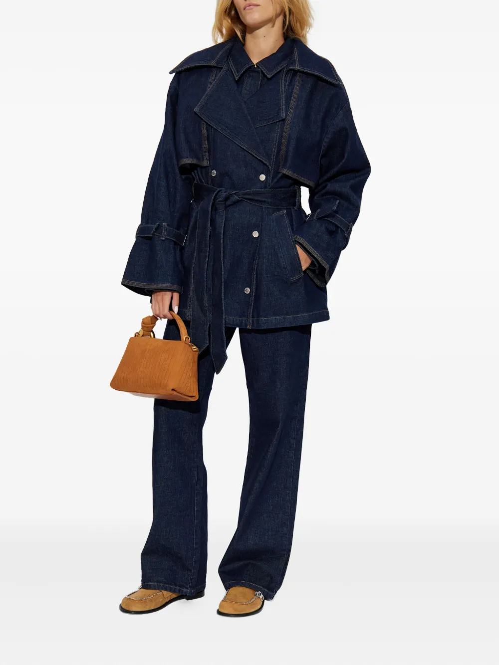 Gestuz GZsummer belted denim jacket | Denim Jackets | Image 2